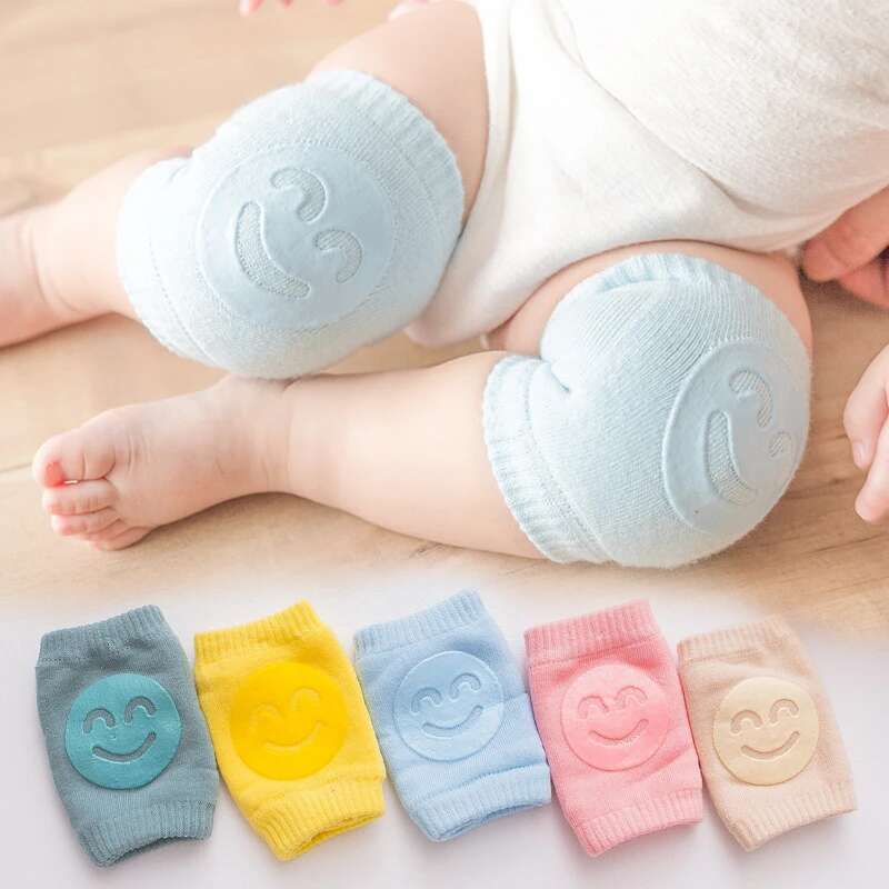 Baby Knee Pad Crawling - แผ่นรองเข่ากันลื่นสำหรับเด็กทารก เด็กวัยหัดคลาน ป้องกันการกระแทก ปลอดภัย พร้อมที่อุ่นขา สำหรับเด็กผู้หญิงและเด็กผู้ชาย