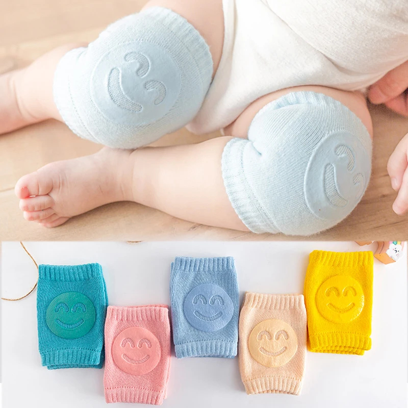Baby Knee Pad Crawling - แผ่นรองเข่าเด็ก 1/2 คู่ ป้องกันการลื่น ป้องกันการกระแทก สำหรับเด็กวัยหัดคลาน