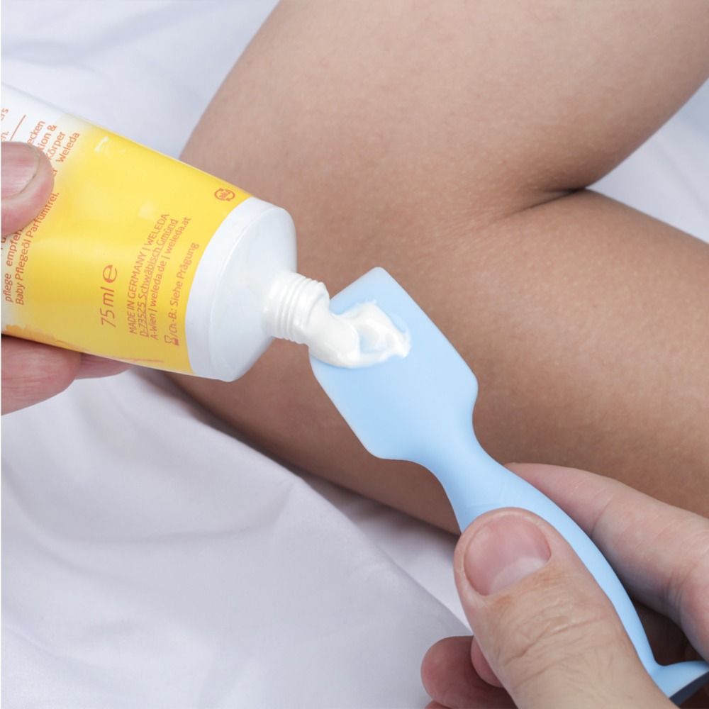 ไม้พายเด็กซิลิโคนสําหรับครีมผ้ - Baby Products Cream บทวิจารณ์และราคา