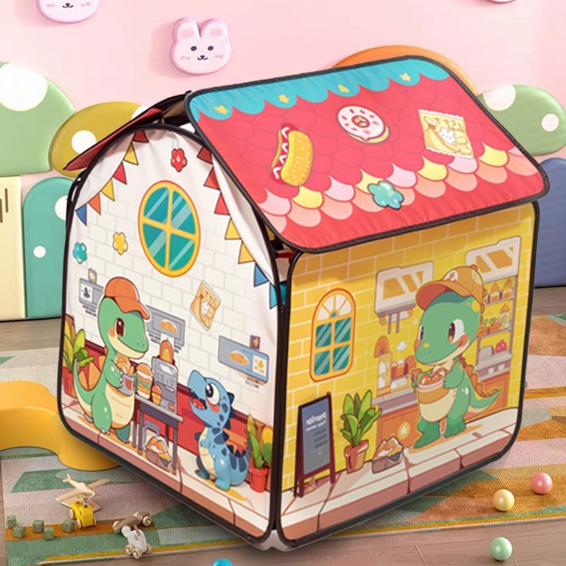 บ้านของเล่นเด็กในร่ม รูปทรงรถไ - Baby Products Cream บทวิจารณ์และราคา