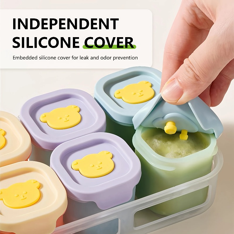 ถาดแช่อาหารเด็กพร้อมฝาปิด – ถา - Baby Products Cream บทวิจารณ์และราคา