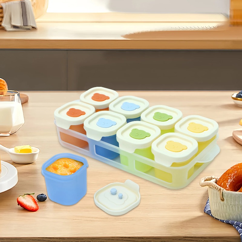 ถาดแช่อาหารเด็กพร้อมฝาปิด – ถา - Baby Products Cream บทวิจารณ์และราคา