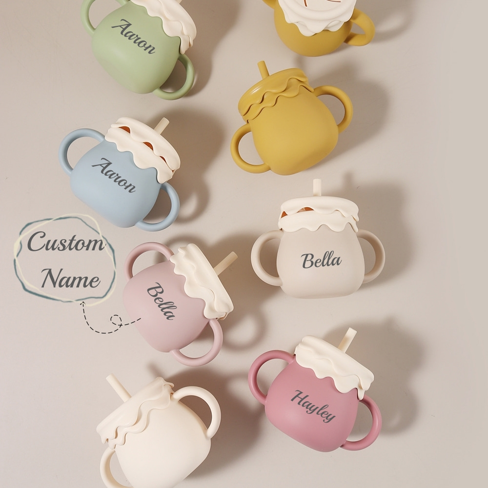 แก้วน้ำเด็กแบบส่วนตัว 280 มล.  - Baby Products Cream บทวิจารณ์และราคา