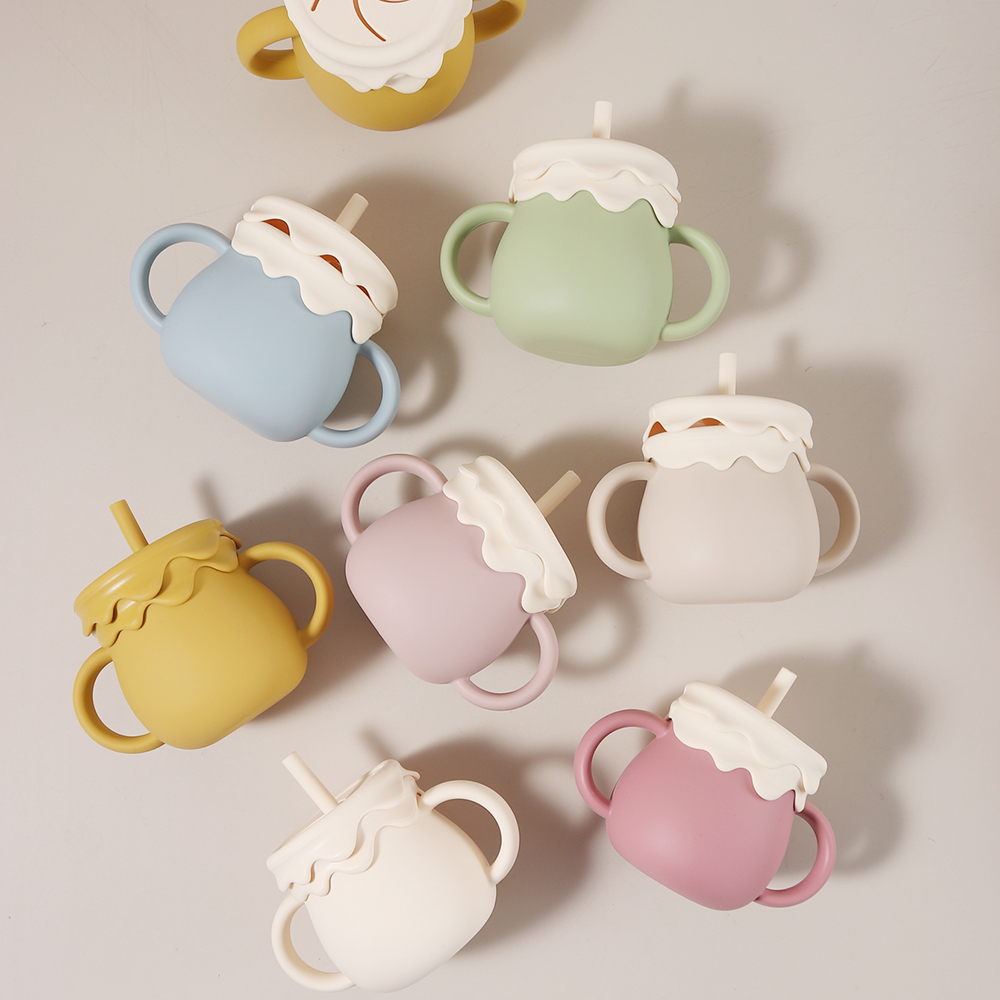 แก้วน้ำเด็กแบบส่วนตัว 280 มล.  - Baby Products Cream บทวิจารณ์และราคา