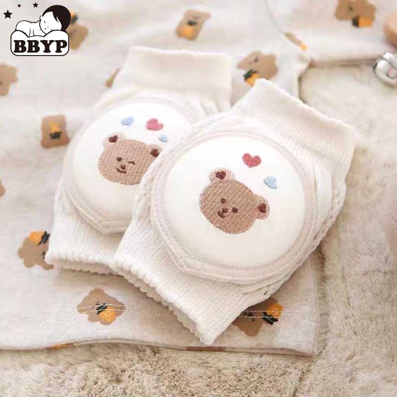 เด็กเข่า Pads ถุงเท้าผ้าฝ้าย U - Baby Knee Pad Crawling บทวิจารณ์และราคา