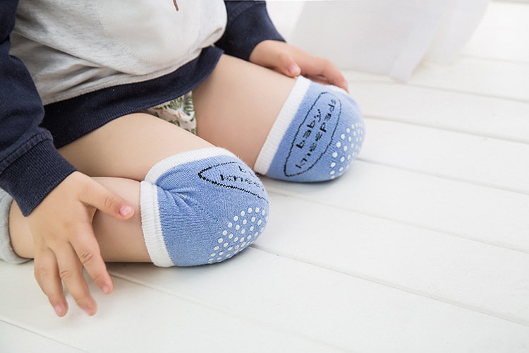 ตาข่ายนุ่มเทอร์รี่เด็กขาอุ่นเด - Baby Knee Pad Crawling บทวิจารณ์และราคา