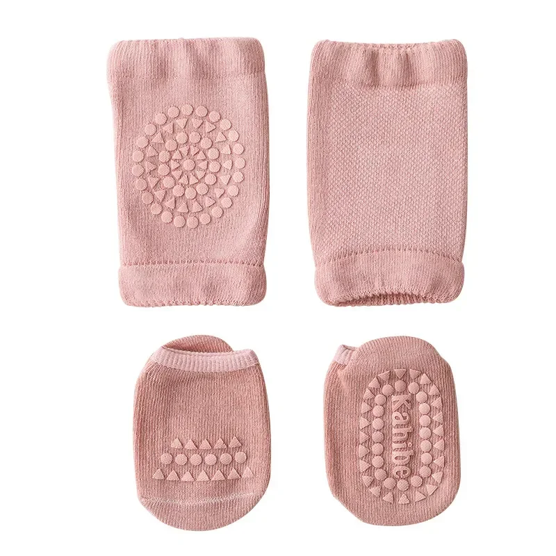 ชุดถุงเท้ากันลื่นสำหรับเด็กทาร - Baby Knee Pad Crawling บทวิจารณ์และราคา