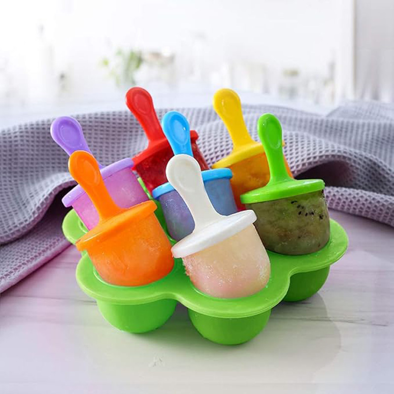 แม่พิมพ์ซิลิโคนทำไอศกรีมแบบแท่ - Baby Products Cream บทวิจารณ์และราคา